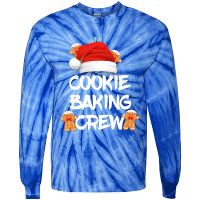 Cookie Bakingcrew Funny Christmas Pajama Cool Gift Tie-Dye Long Sleeve Shirt