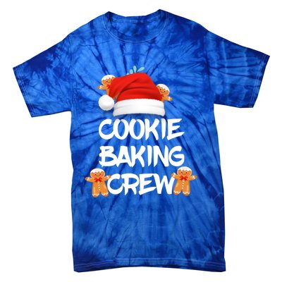 Cookie Bakingcrew Funny Christmas Pajama Cool Gift Tie-Dye T-Shirt