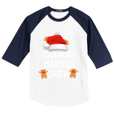 Cookie Bakingcrew Funny Christmas Pajama Cool Gift Baseball Sleeve Shirt