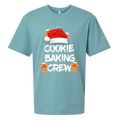 Cookie Bakingcrew Funny Christmas Pajama Cool Gift Sueded Cloud Jersey T-Shirt