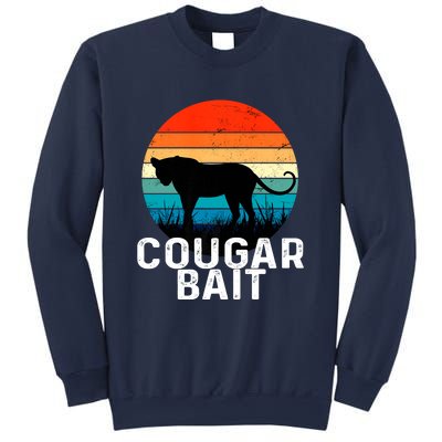 Cougar Bait Funny Dating Humor Sugar Momma Retro Animal Sweatshirt