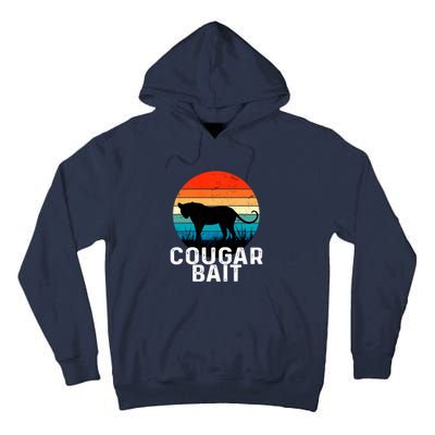 Cougar Bait Funny Dating Humor Sugar Momma Retro Animal Tall Hoodie