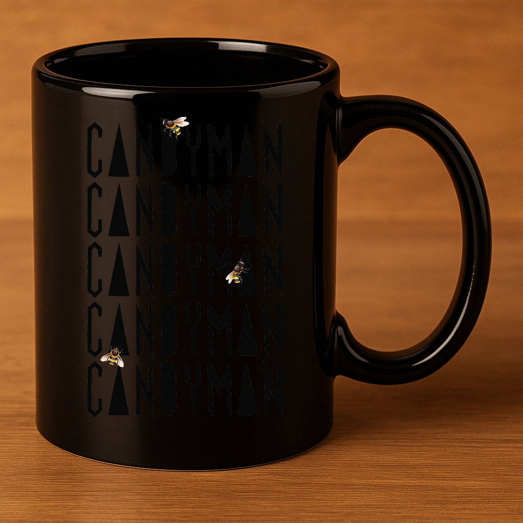 Candyman Bees Funny Urban Legend Scary Halloween 11oz C Handle Ceramic Mug