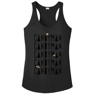 Candyman Bees Funny Urban Legend Scary Halloween Ladies PosiCharge Competitor Racerback Tank