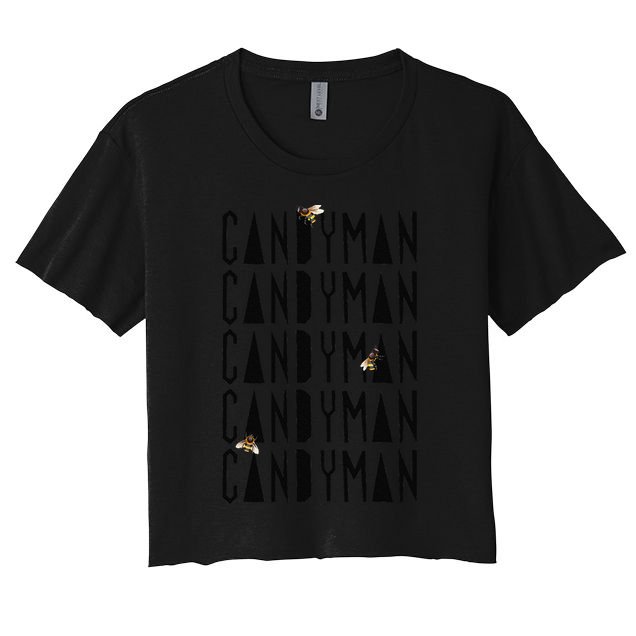 Candyman Bees Funny Urban Legend Scary Halloween Crop Top
