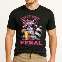 Cute But Feral Raccoon Gift Cooling Performance Crew T-Shirt