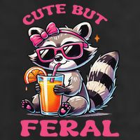 Cute But Feral Raccoon Gift Beanie