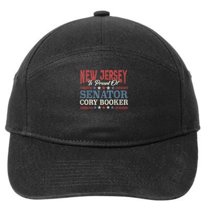 Cory Booker Filibuster New Jersey Proud Of Cory Booker 7-Panel Snapback Hat