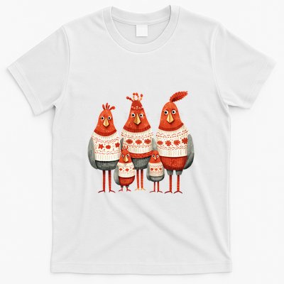 Christmas Bird Family Matching Outfit T-Shirt