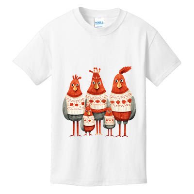 Christmas Bird Family Matching Outfit Kids T-Shirt