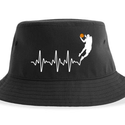 Cute Basketball For Men Women Player Coach Basketball Lovers Sustainable Bucket Hat