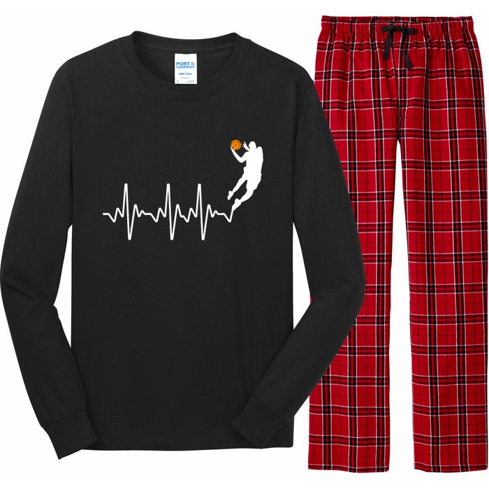 Cute Basketball For Men Women Player Coach Basketball Lovers Long Sleeve Pajama Set