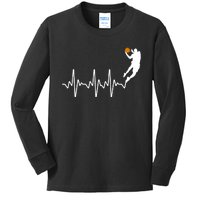 Cute Basketball For Men Women Player Coach Basketball Lovers Kids Long Sleeve Shirt