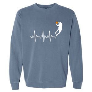 Cute Basketball For Men Women Player Coach Basketball Lovers Garment-Dyed Sweatshirt