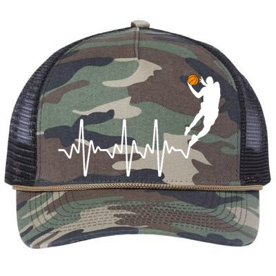 Cute Basketball For Men Women Player Coach Basketball Lovers Retro Rope Trucker Hat Cap