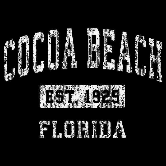 Cocoa Beach Florida Fl Vintage Established Bag