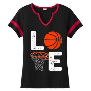 Cool Basketball For Men Women Love Coach Player Team Sports Ladies Halftime Notch Neck Tee