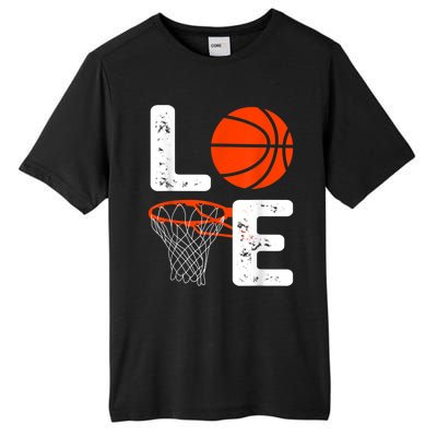 Cool Basketball For Men Women Love Coach Player Team Sports Tall Fusion ChromaSoft Performance T-Shirt