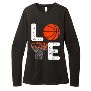 Cool Basketball For Men Women Love Coach Player Team Sports Womens CVC Long Sleeve Shirt