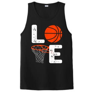 Cool Basketball For Men Women Love Coach Player Team Sports PosiCharge Competitor Tank