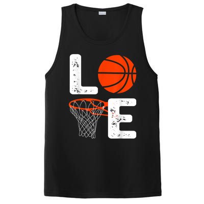 Cool Basketball For Men Women Love Coach Player Team Sports PosiCharge Competitor Tank