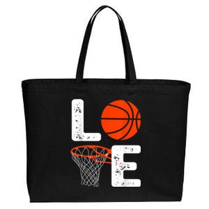 Cool Basketball For Men Women Love Coach Player Team Sports Cotton Canvas Jumbo Tote