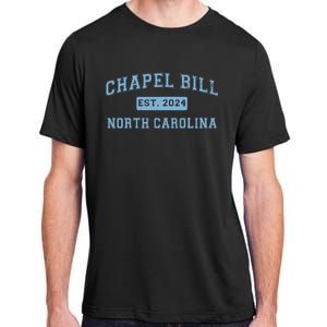 Chapel Bill Funny Sports Design North Carolina Adult ChromaSoft Performance T-Shirt