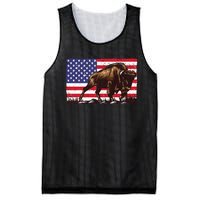 Cute Bison For Men Women Kids Buffalo Bison Lovers Mesh Reversible Basketball Jersey Tank