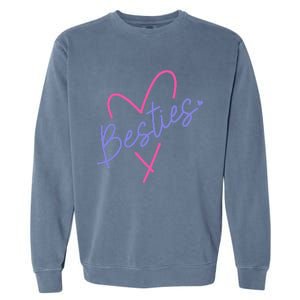 Cute Best Friend Matching Bestie Bff Sister Cousin Garment-Dyed Sweatshirt