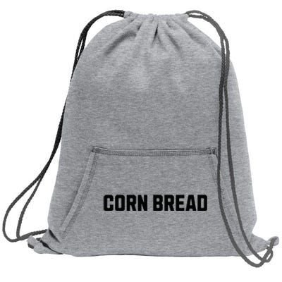 Corn Bread Funny Costume Halloween Sweatshirt Cinch Pack Bag