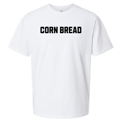 Corn Bread Funny Costume Halloween Sueded Cloud Jersey T-Shirt