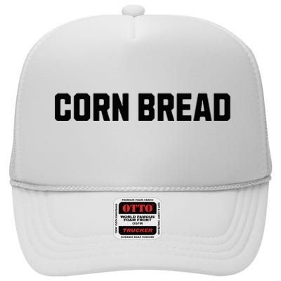 Corn Bread Funny Costume Halloween High Crown Mesh Back Trucker Hat