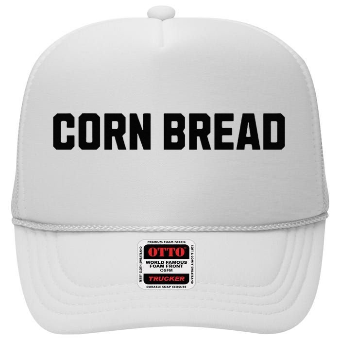 Corn Bread Funny Costume Halloween High Crown Mesh Back Trucker Hat