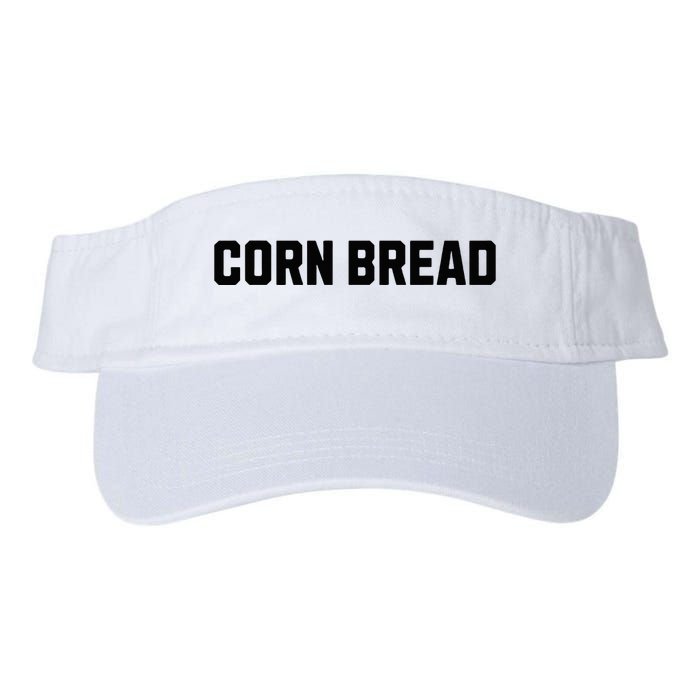 Corn Bread Funny Costume Halloween Valucap Bio-Washed Visor