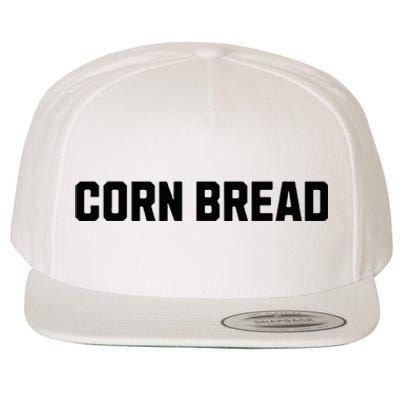 Corn Bread Funny Costume Halloween Wool Snapback Cap