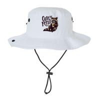 Cute But Feral Vintage Raccoon Coffee Lover Legacy Cool Fit Booney Bucket Hat