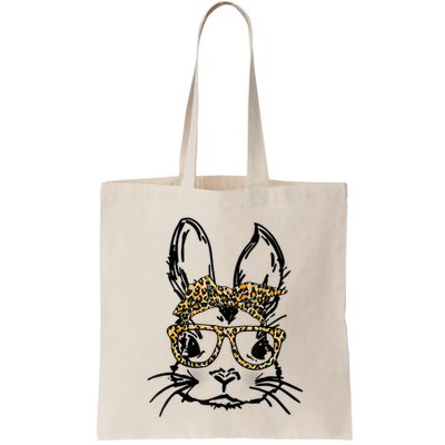 Cute Bunny Face Shirt Leopard Print Glasses EASTER Wo Boy Bag