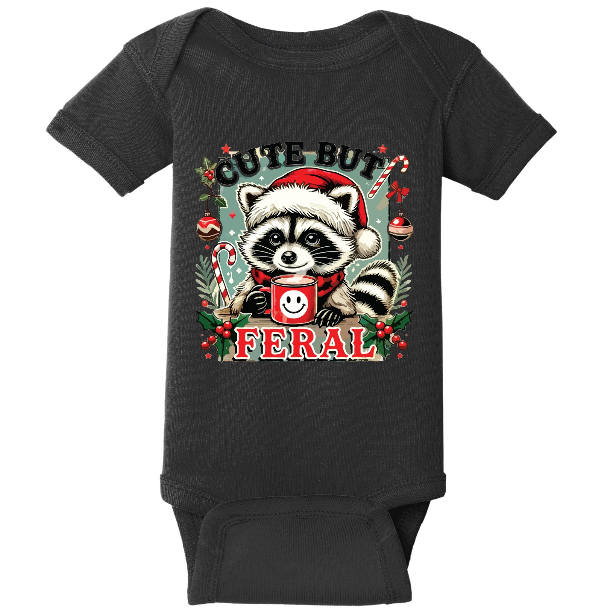 Cute But Feral Baby Bodysuit