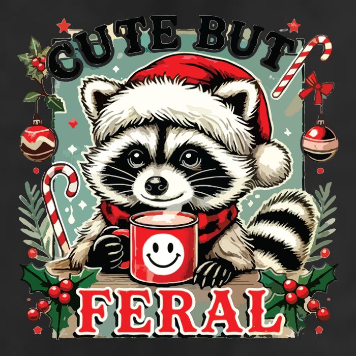 Cute But Feral Golf Towel