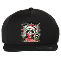 Cute But Feral Wool Snapback Cap