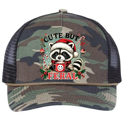 Cute But Feral Retro Rope Trucker Hat Cap