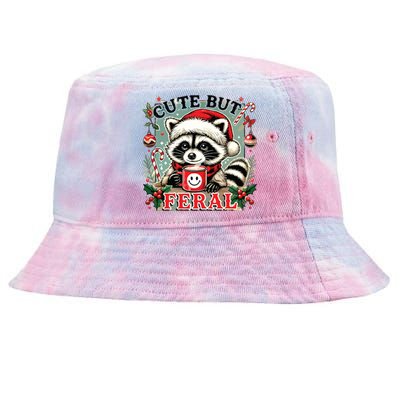 Cute But Feral Tie-Dyed Bucket Hat