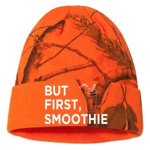 Cool But First Smoothie Fruit Lover Fitness Junkies Gift Cool Gift Kati Licensed 12" Camo Beanie