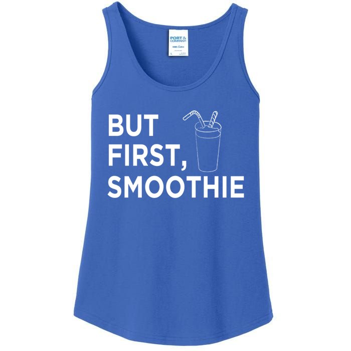 Cool But First Smoothie Fruit Lover Fitness Junkies Gift Cool Gift Ladies Essential Tank