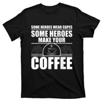 Cool Barista For Men Women Espresso Latte Art Coffee Beans T-Shirt