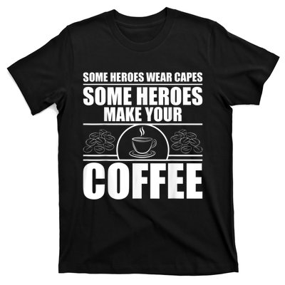 Cool Barista For Men Women Espresso Latte Art Coffee Beans T-Shirt