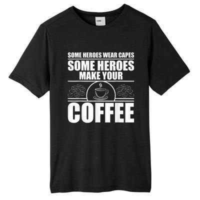 Cool Barista For Men Women Espresso Latte Art Coffee Beans Tall Fusion ChromaSoft Performance T-Shirt