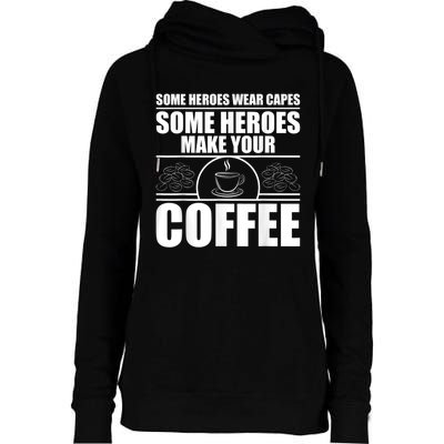 Cool Barista For Men Women Espresso Latte Art Coffee Beans Womens Funnel Neck Pullover Hood