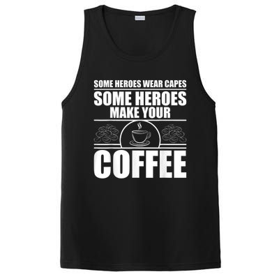 Cool Barista For Men Women Espresso Latte Art Coffee Beans PosiCharge Competitor Tank