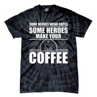 Cool Barista For Men Women Espresso Latte Art Coffee Beans Tie-Dye T-Shirt